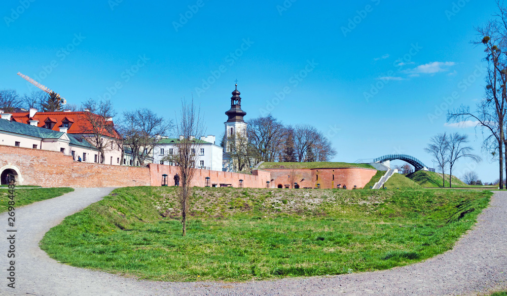 View of the Church of St. Nicholas in Zamość