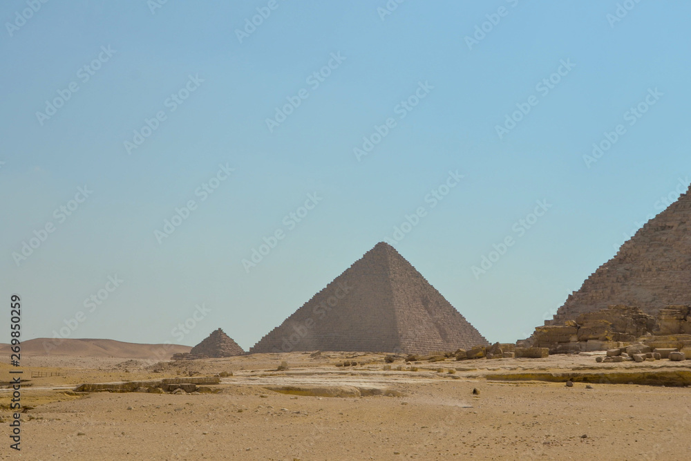 complex Of great Pyramids of Giza, Egypt