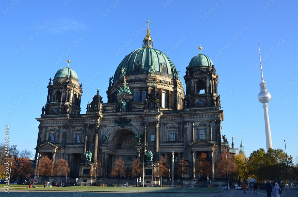 Berlin Cathedral church Berliner Dom , Berlin, Germany