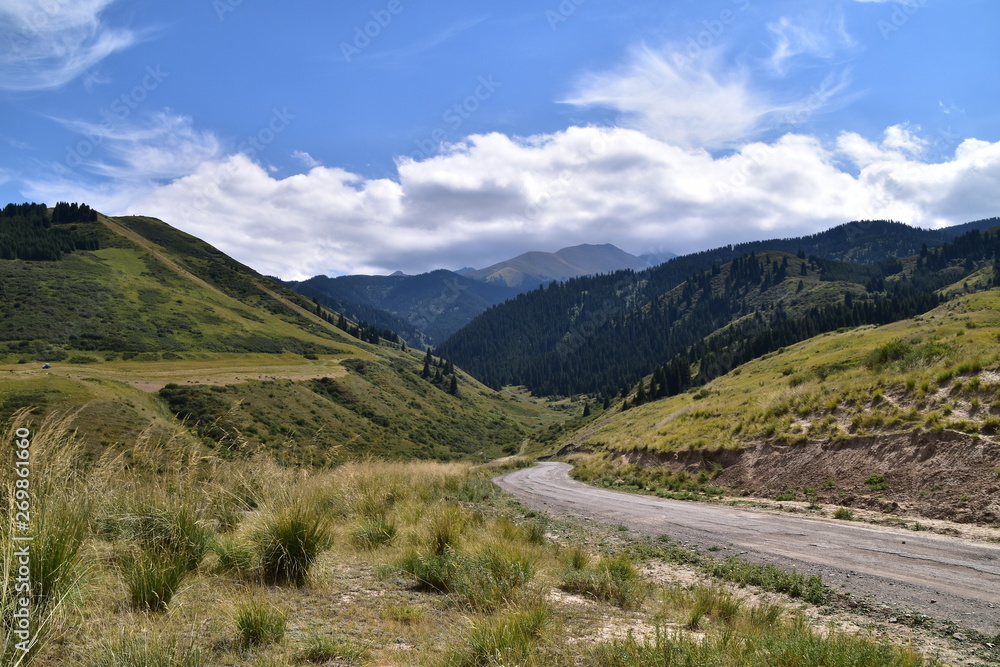 road in the mountains road in the mountains