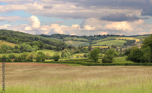 An English Rural Landscape in the Chiltern Hills © Chris Lofty