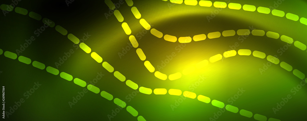 Shiny neon vector wave line abstract background, motion concept Shiny neon vector wave line abstract background, motion concept