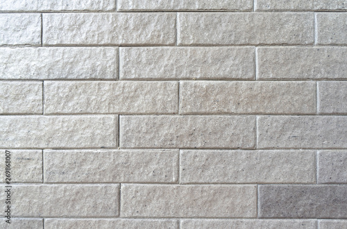 Old gray brick wall texture