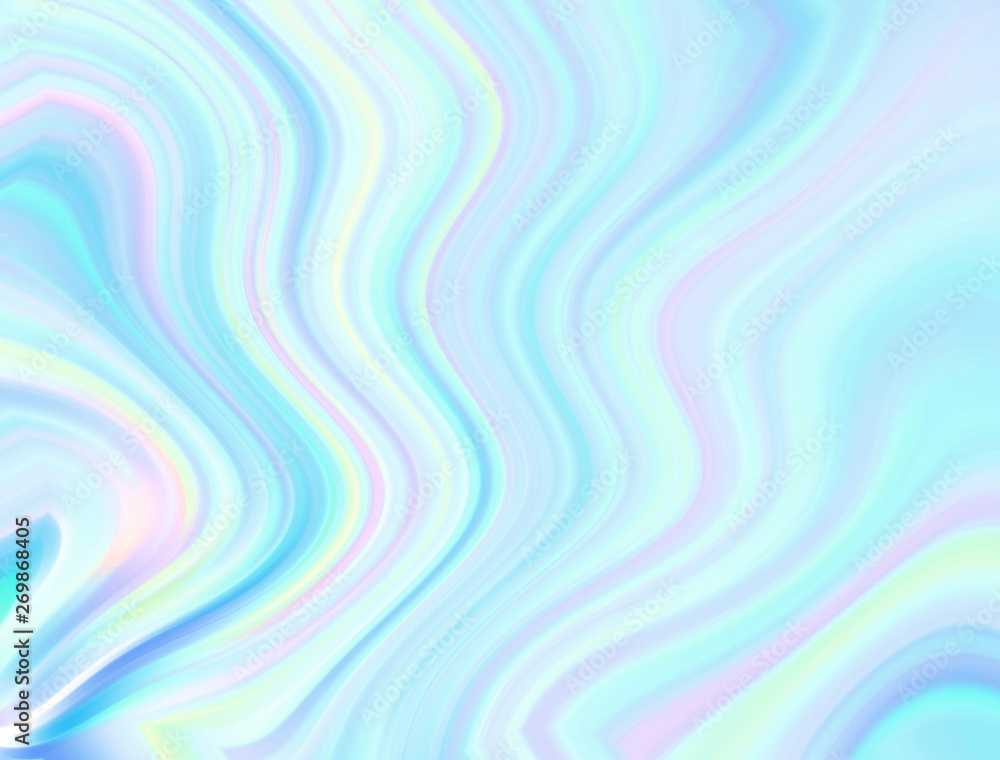 Blue pink pastel pearl waves design background, visiting card template design.	