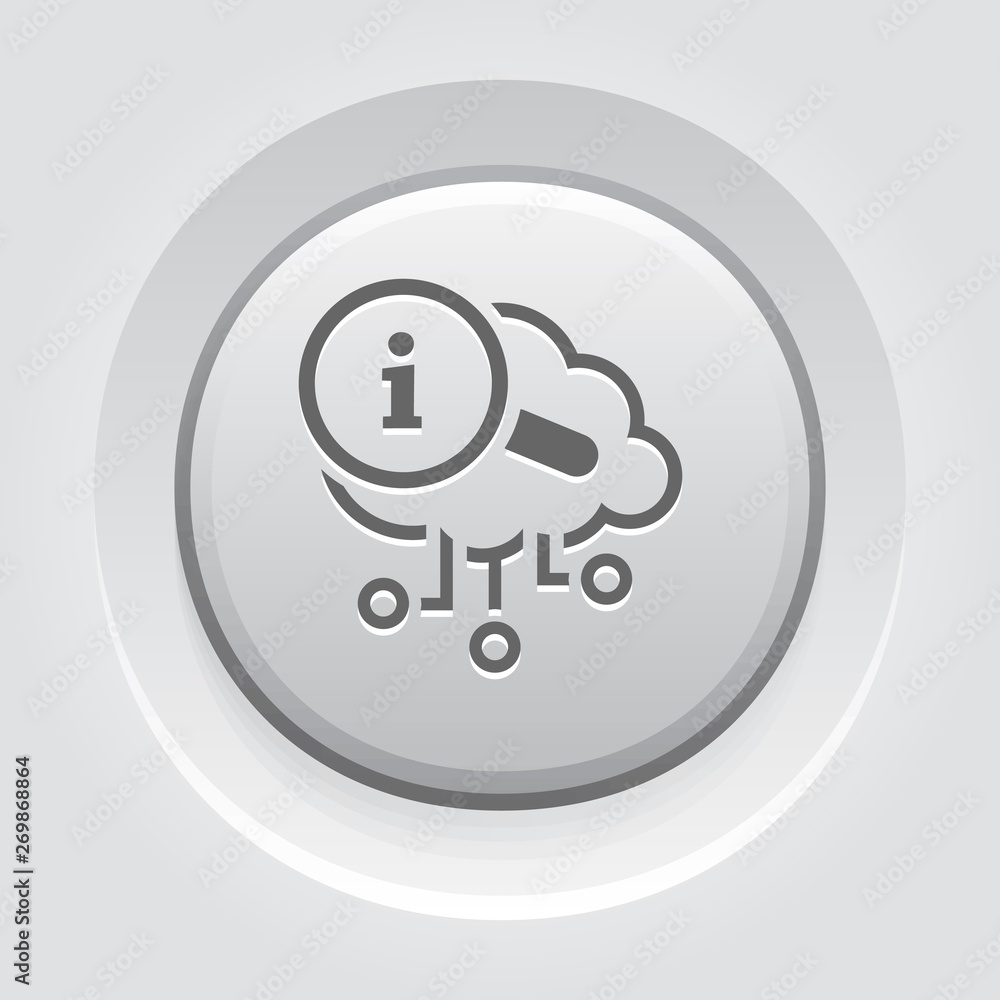 Simple Search Engine Vector Icon Simple Search Engine Vector Icon