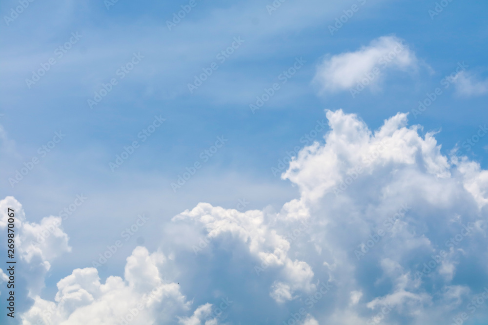 summer blue sky soft cloud white huge cloud sunshine summer blue sky soft cloud white huge cloud sunshine