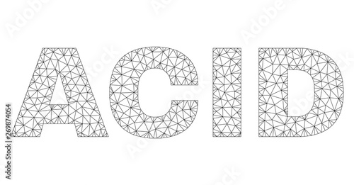 Mesh vector ACID text capti...