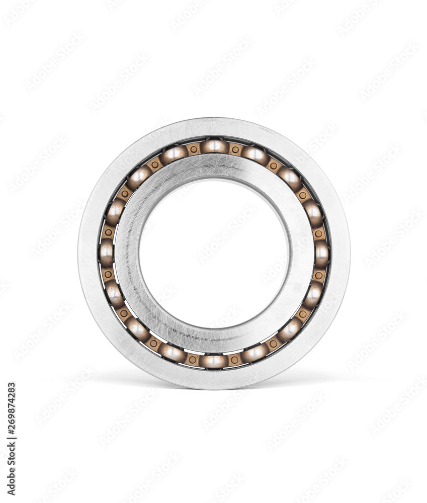 Bearings isolated on white background Bearings isolated on white background