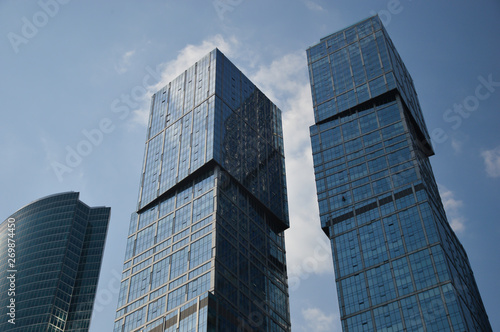 skyscrapers in moscow- city