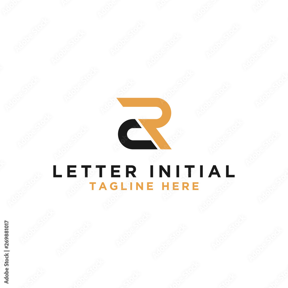 logo design inspiration for companies from the initial letters of the CR logo icon. -Vector logo design inspiration for companies from the initial letters of the CR logo icon. -Vector