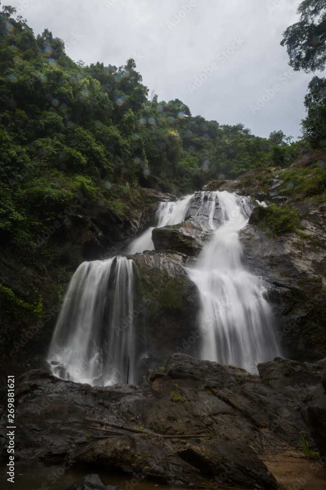 Krung Ching Waterfall is one of the famous waterfalls of Nakhon Si Thammarat thailand