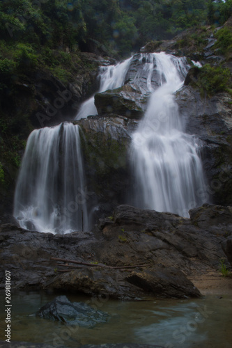 Krung Ching Waterfall is one of the famous waterfalls of Nakhon Si Thammarat thailand © thanongsak