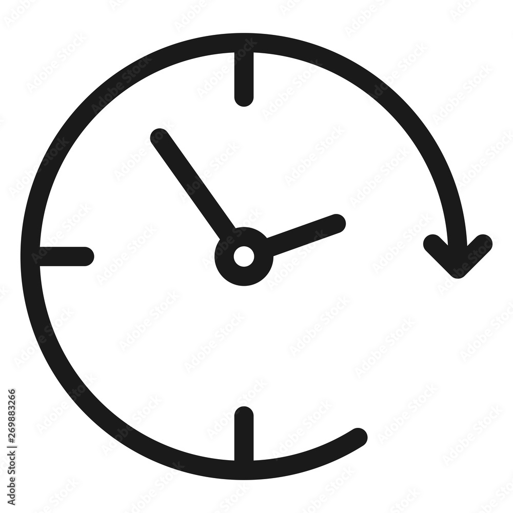 time - minimal line web icon. simple vector illustration. concept for infographic, website or app. time - minimal line web icon. simple vector illustration. concept for infographic, website or app.