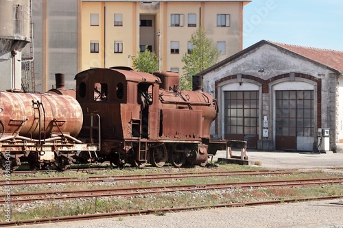 Tableau sur toile Scalo ferroviario