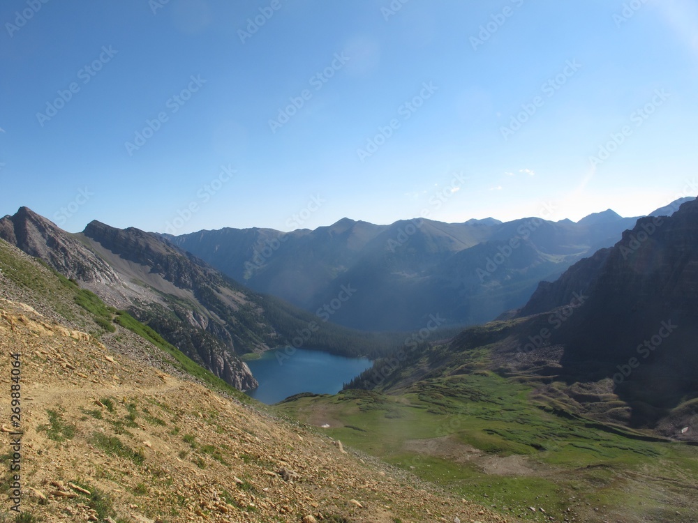 lake in mountains