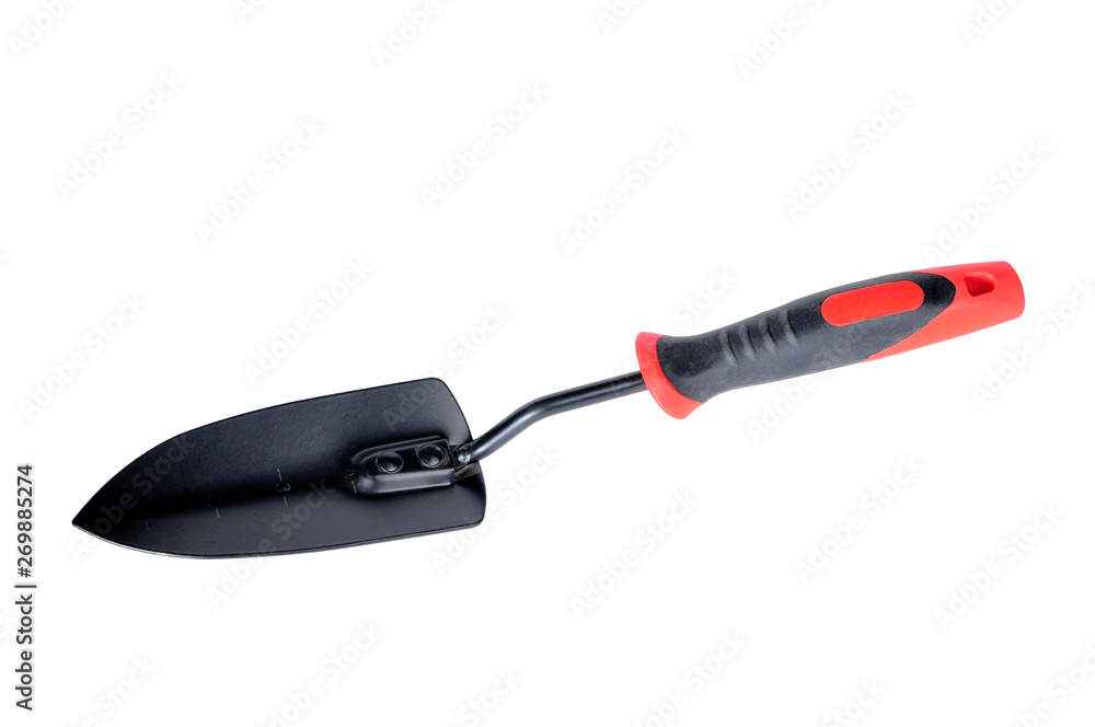 Garden spatula isolated on white background Garden spatula isolated on white background