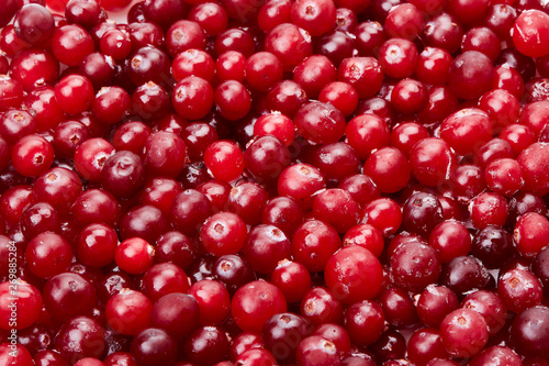 Frozen cranberries