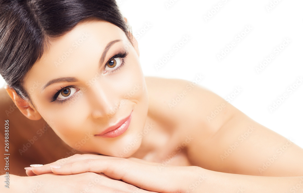 Beautiful, young and healthy woman in spa. Massage, health and healing concept. Beautiful, young and healthy woman in spa. Massage, health and healing concept.