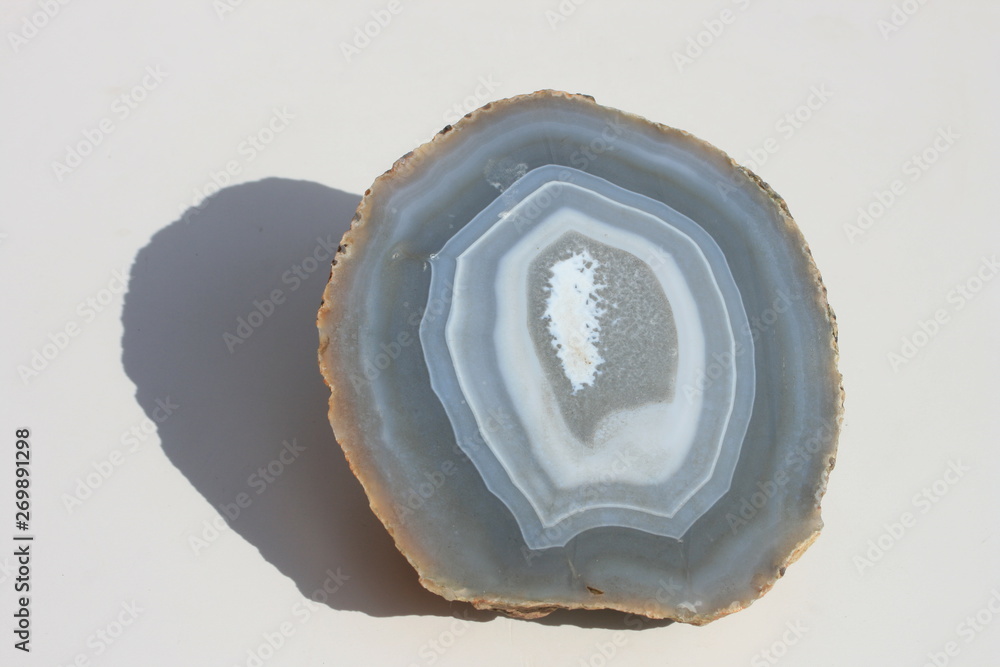 Quarzdruse blau Quarzdruse blau