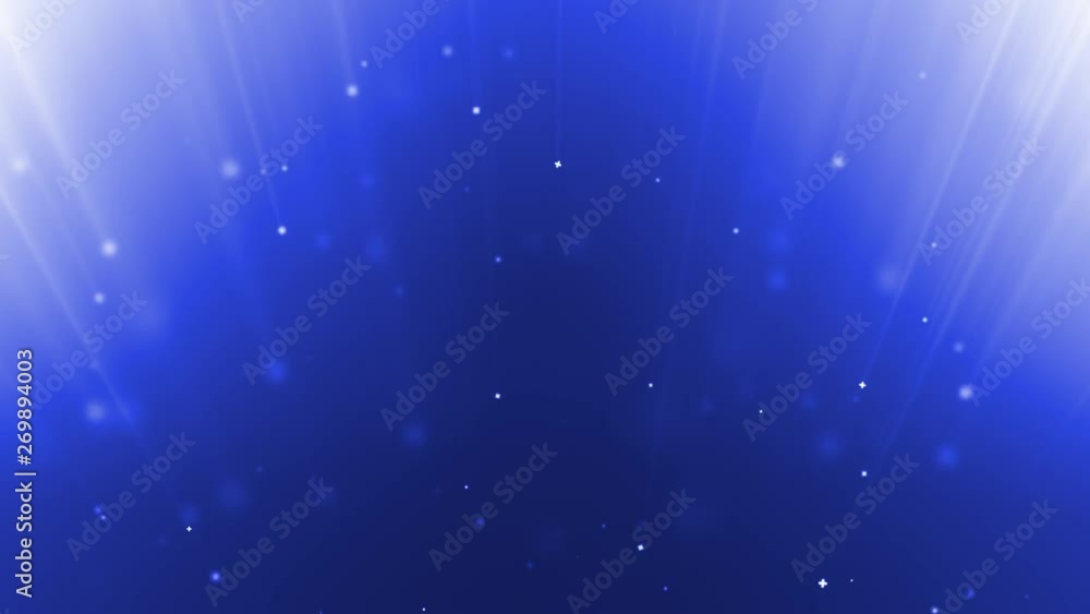 Particles plus with Rays Light background loop Particles plus with Rays Light background loop