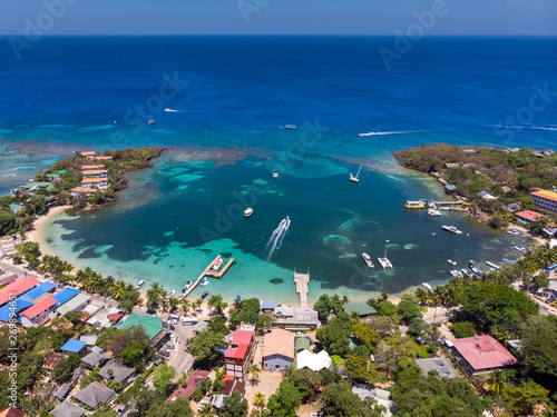 panoramic view of the island