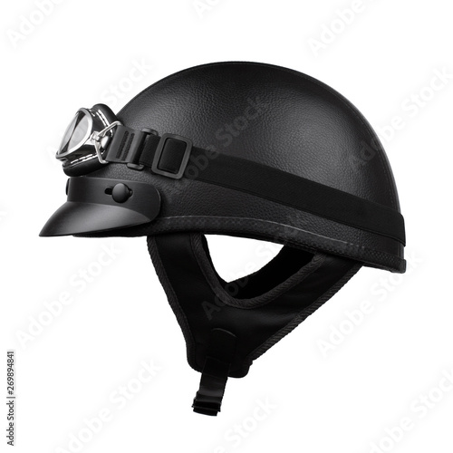 Motorbike helmet photo