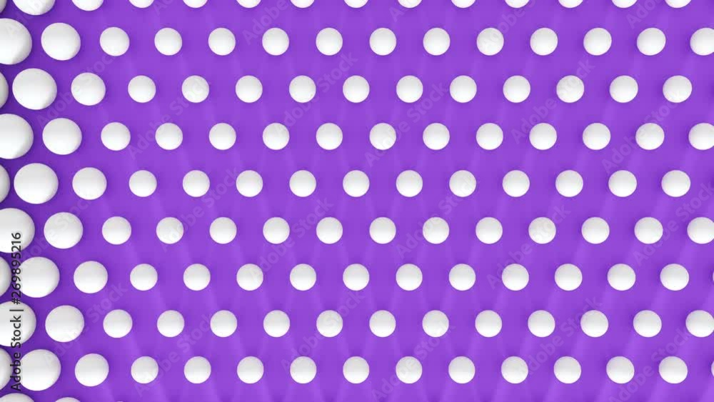 3D balls waves animation on differens color background. 4K seamless loop animation. Set. 3D balls waves animation on differens color background. 4K seamless loop animation. Set.