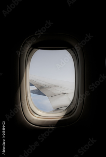 Ausblick aus dem Flugzeug