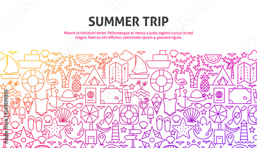 Summer Trip Concept