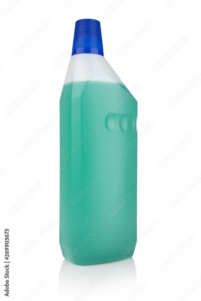 can with non-freezing liquid, isolated on white can with non-freezing liquid, isolated on white
