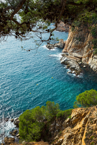 Fotografiet Costa Brava coastline