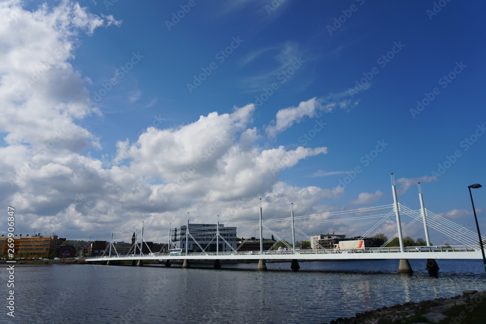 bridge over the river