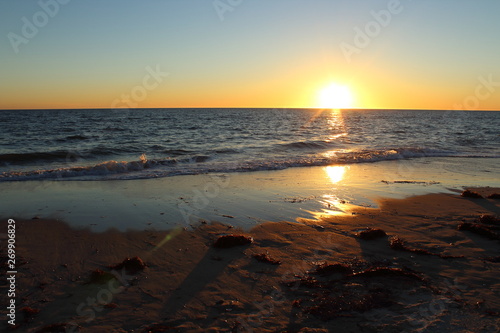 Sunset in Adelaide Beach, Australia