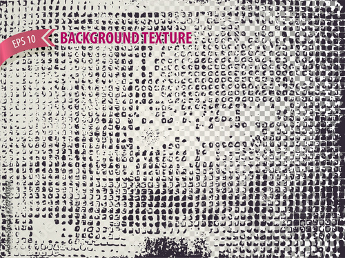 Rough overlay texture with distressed effect. Urban backdrop for site, web design, banner, poster. Vector background.