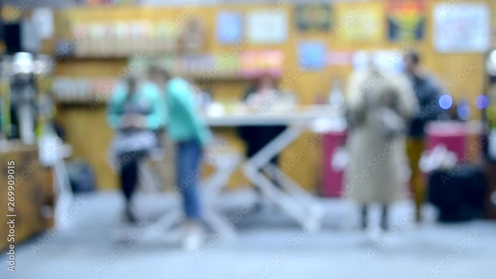 Inside coffee people