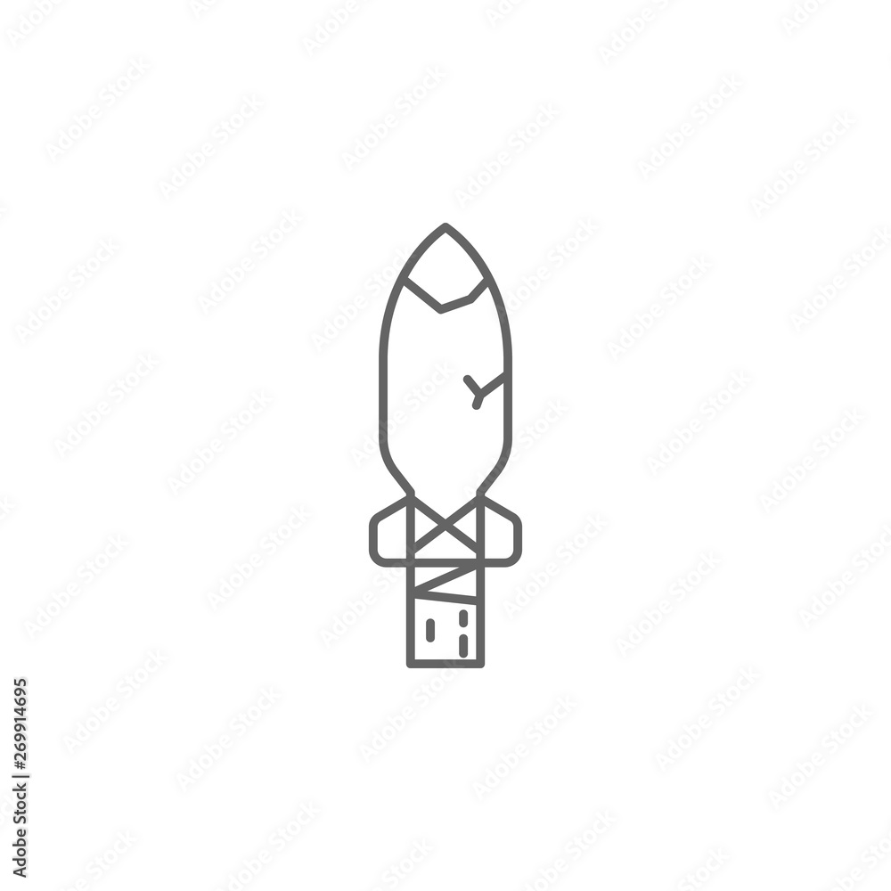 history, dagger, stone age outline icon history, dagger, stone age outline icon