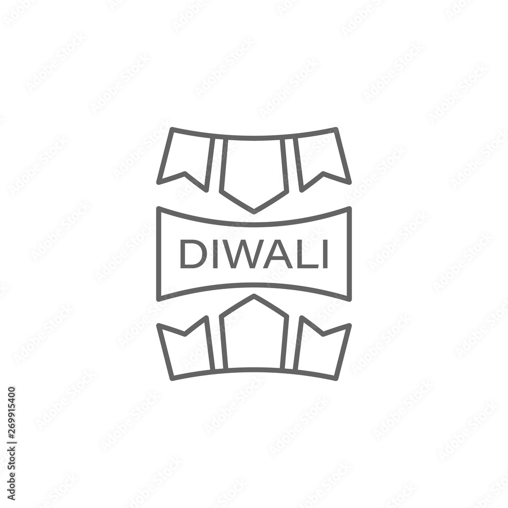 Diwali, decoration, pendants icon. Element of Diwali icon. Thin line icon for website design and development, app development. Premium icon Diwali, decoration, pendants icon. Element of Diwali icon. Thin line icon for website design and development, app development. Premium icon