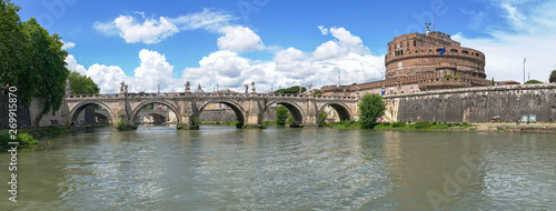 Sant'Angelo castel - Tevere river - Rome - Italy
