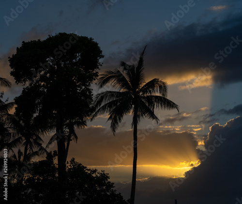 Sunset through the Clouds