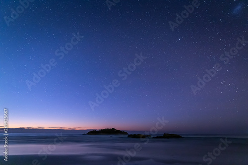 View from Black Rocks Beach at night © Ian