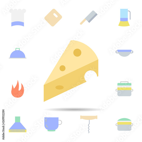 Kitchen, cheese icon. Universal set of Kitchen for website design and development, app development