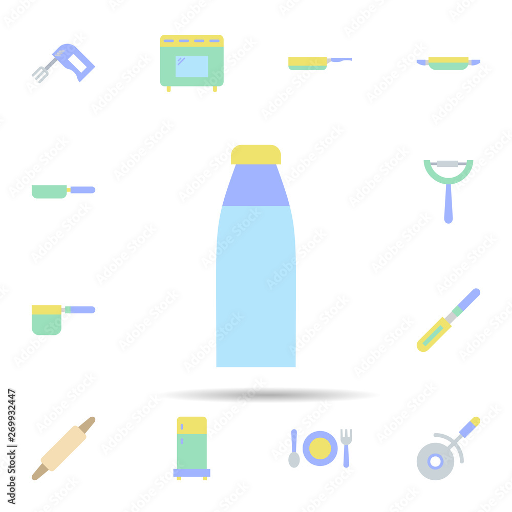 Kitchen, milk bottle icon. Universal set of Kitchen for website design and development, app development Kitchen, milk bottle icon. Universal set of Kitchen for website design and development, app development