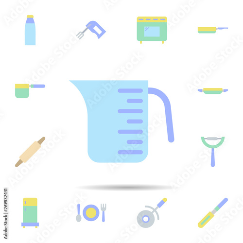Kitchen, measuring cap icon. Universal set of Kitchen for website design and development, app development
