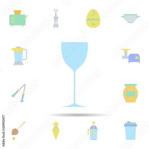 Kitchen, glass icon. Universal set of Kitchen for website design and development, app development