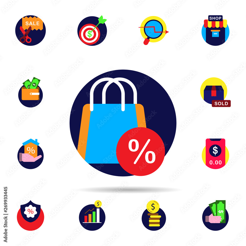 Discount, offer, sell icon. Universal set of discount for website design and development, app development Discount, offer, sell icon. Universal set of discount for website design and development, app development