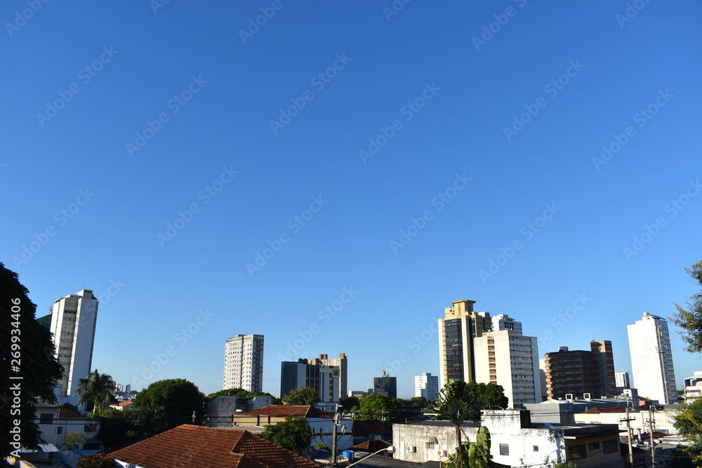 Naklejka premium view of city