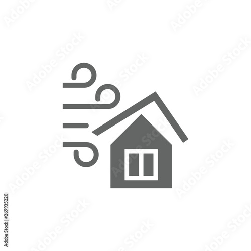 Hurricane icon. Element of weather sign icon