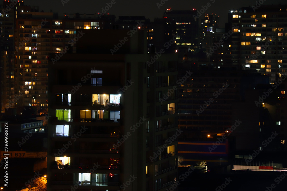night buildings