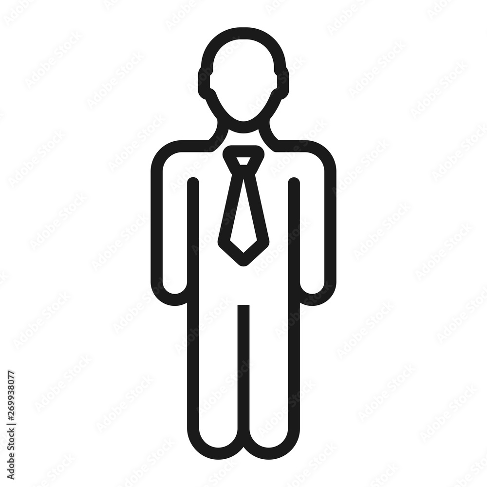 ceo founder - minimal line web icon. simple vector illustration. concept for infographic, website or app. ceo founder - minimal line web icon. simple vector illustration. concept for infographic, website or app.