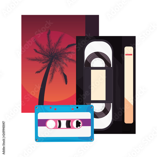 retro 80s style